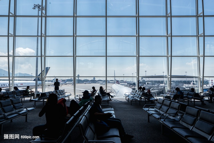 香港機場候機室